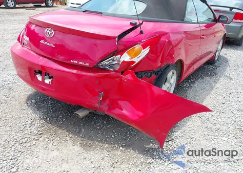 2006 Toyota Camry Solara Sle из США, поврежденный, VIN 4T1FA38P86U078081